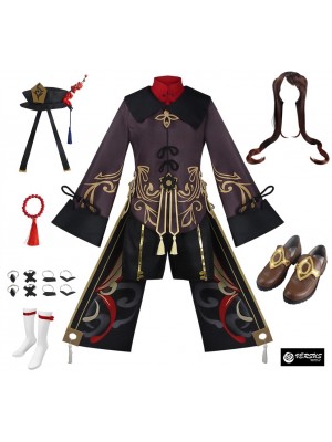 Simil Hu Tangzhu Vestito Gensh walnut Cosplay Impact Anime Costume GENIMP07